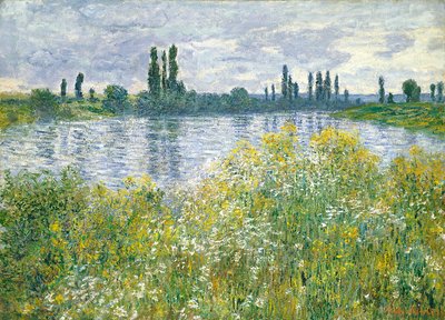 Banks of the Seine, Vetheuil, 1880 by Claude Monet